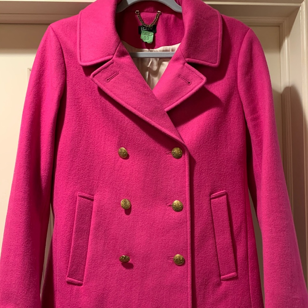 J Crew Pea Coat